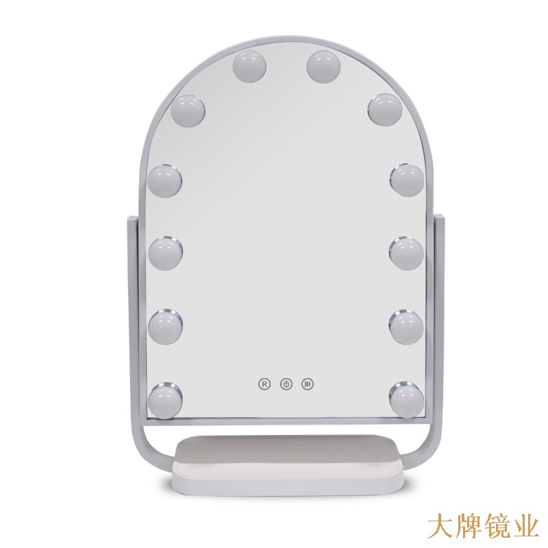 新款臺(tái)式好萊塢燈泡鏡